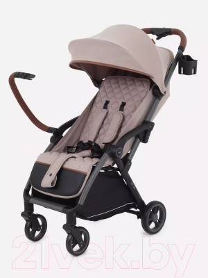 Детская прогулочная коляска MOWbaby Атом / MB200 (Beige)