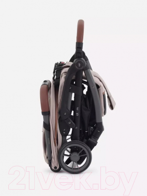 Детская прогулочная коляска MOWbaby Атом / MB200 (Beige)