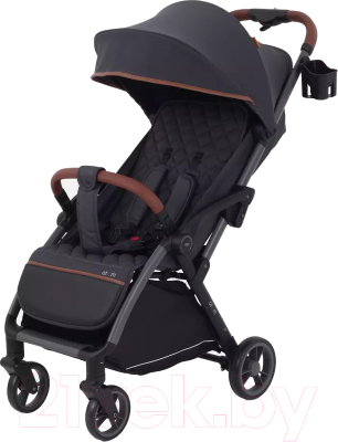 Детская прогулочная коляска MOWbaby Атом / MB200 (Graphite) - фото