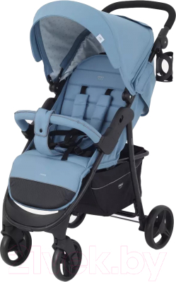 Детская прогулочная коляска MOWbaby Cross 2024 / RA080 (Blue) - фото