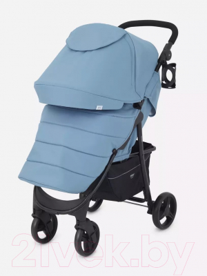 Детская прогулочная коляска MOWbaby Cross 2024 / RA080 (Blue)