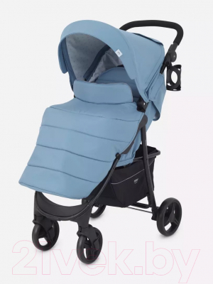 Детская прогулочная коляска MOWbaby Cross 2024 / RA080 (Blue)