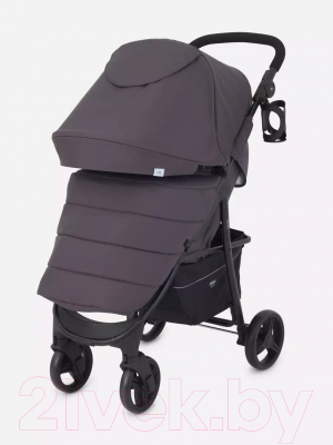 Детская прогулочная коляска MOWbaby Cross 2024 / RA080 (Carbon)