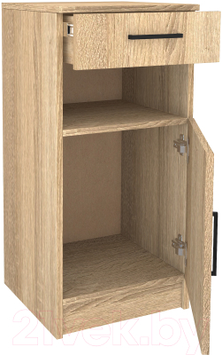 Тумба МДК ПРТ1 с ящиком 400x380x870