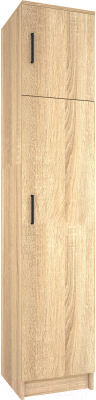 Шкаф-пенал МДК ПРС3 закрытый 400x380x2020 (дуб сонома) - фото