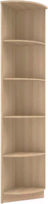 Стеллаж МДК ПРСУ угловой 364x364x2020 (дуб сонома) - фото
