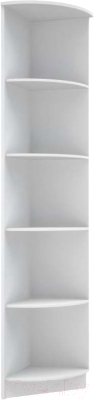 Стеллаж МДК ПРСУ угловой 364x364x2020 (цемент светлый) - фото