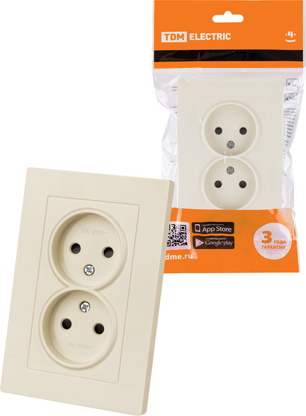 Розетка TDM Сенеж / SQ1816-0135