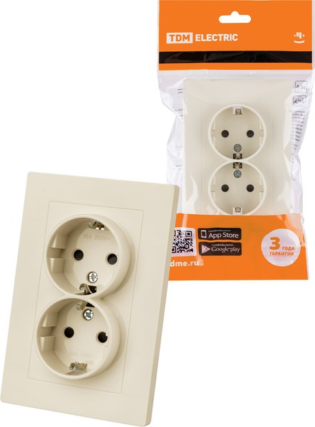 Розетка TDM Сенеж / SQ1816-0137