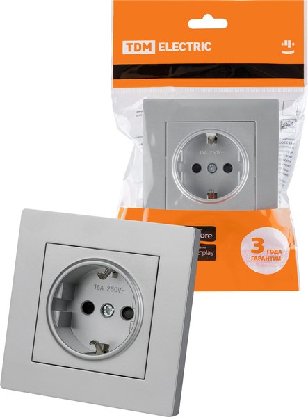 Розетка TDM Сенеж / SQ1816-0233
