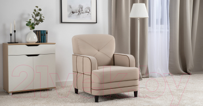 Кресло мягкое Нижегородмебель и К Черри Н ТК 284