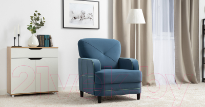 Кресло мягкое Нижегородмебель и К Черри Н ТК 285