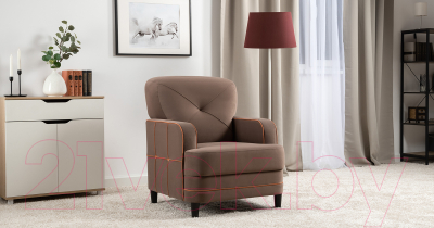 Кресло мягкое Нижегородмебель и К Черри Н ТК 286