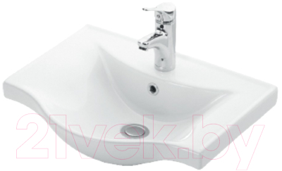 Тумба с умывальником Гамма 22оФ2/1-У 50 Базик-7050 (ручка)