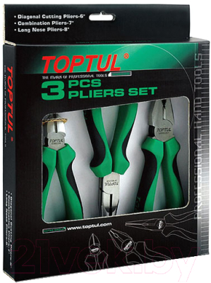 Набор губцевого инструмента Toptul GAAE0302 - фото