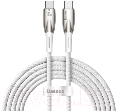 Кабель Baseus Glimmer Series Fast Charging Type-C to Type-C / CADH000702 - фото
