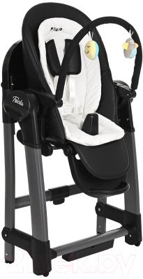 Стульчик для кормления Pituso Triola 3 в 1 / SG116 (Black Frame/Black)