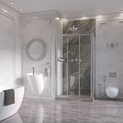 Душевой уголок Ambassador Forsa 120x100x195 / 17021103NX-100NX