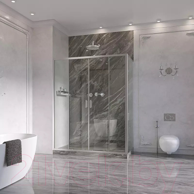 Душевой уголок Ambassador Forsa 120x90x200 / 17021107AX-90AX