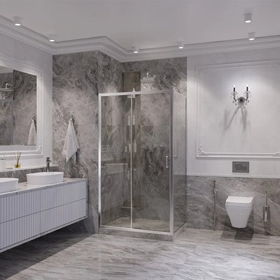 Душевой уголок Ambassador Forsa 110x90x200 / 17021117AX-90AX