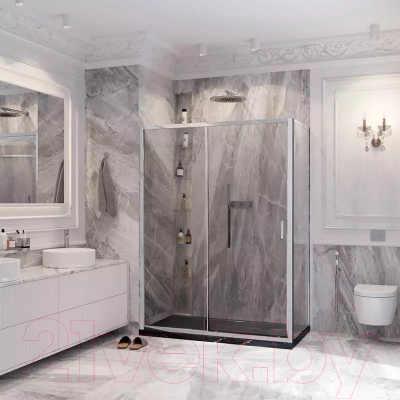 Душевой уголок Ambassador Forsa 140x80x200 / 17021120AX-80AX