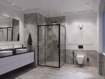 Душевой уголок Ambassador Forsa 100x110x200 / 17021216AB-110AB