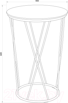 Журнальный столик РасГар Престиж Аллюр