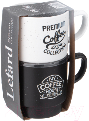 Набор кружек Lefard Кофемания / 260-910