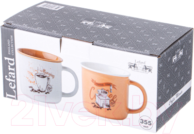 Набор кружек Lefard Кофемания / 260-885