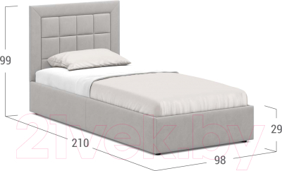 Односпальная кровать Moon Family 1251 / К004603