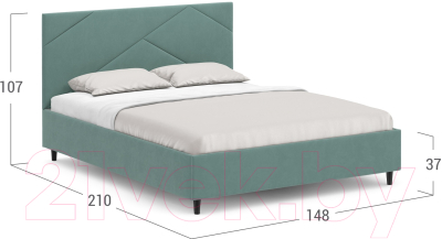 Полуторная кровать Moon Trade 1257 / К004817