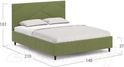 Полуторная кровать Moon Trade 1257 / К004829