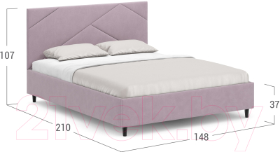 Полуторная кровать Moon Trade 1257 / К004836