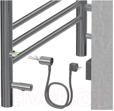 Полотенцесушитель электрический Aquatek Пандора П7 500x700