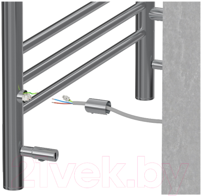 Полотенцесушитель электрический Aquatek Пандора П7 500x700