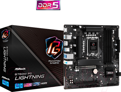 Материнская плата AsRock B760M PG Lightning