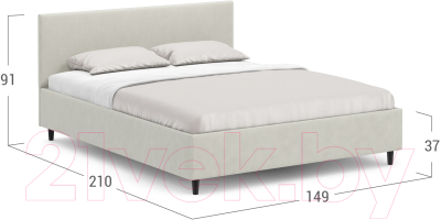 Полуторная кровать Moon Trade 1259 / К004912