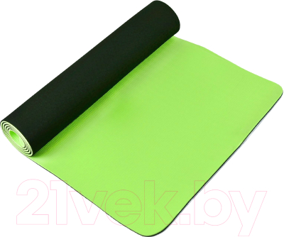 Коврик для йоги и фитнеса CLIFF TPE 1830x610x6мм - фото