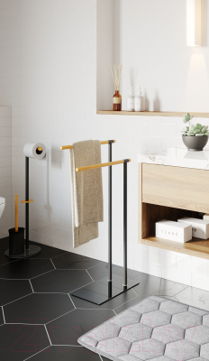 Держатель для полотенца Bisk Plain 07617