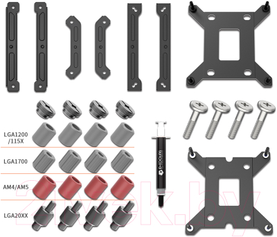 Кулер для процессора ID-Cooling DashFlow 360 XT Lite White