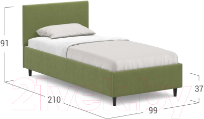 Односпальная кровать Moon Trade 1259 / К004897