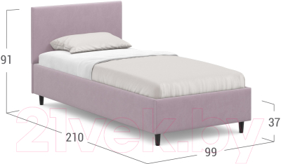 Односпальная кровать Moon Trade 1259 / К004908