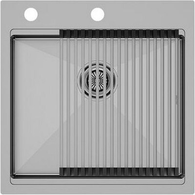 Мойка кухонная Paulmark PM705151-BS