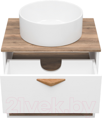 Тумба под умывальник Brevita Bergen 60 / BER-07060-19-01-1Я