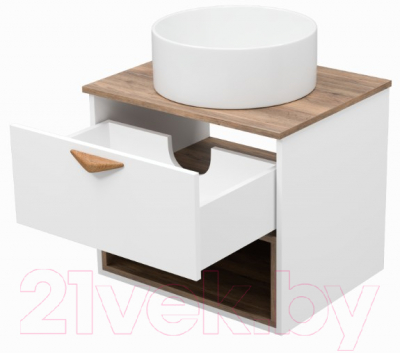 Тумба под умывальник Brevita Bergen 60 / BER-07060-19-01-1Я