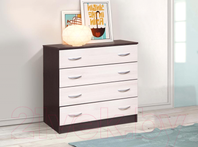 Комод Мебель-Класс Бонн (венге/ясень шимо светлый)