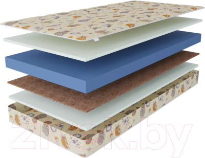 Детский матрас Stolline Здоровый сон-Соня 60x160 - фото