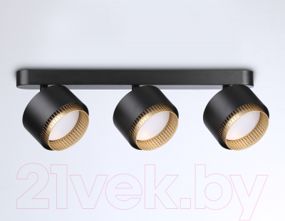 Спот Ambrella TN71295/3 BK/GD