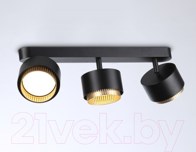 Спот Ambrella TN71295/3 BK/GD