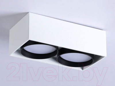 Точечный светильник Ambrella TN70872/2 WH/BK